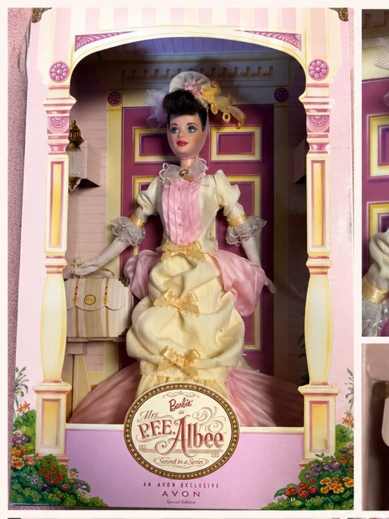 Avon Other - 1997 Avon Mrs. P.F.E. Albee Barbie Doll - Pink & Cream